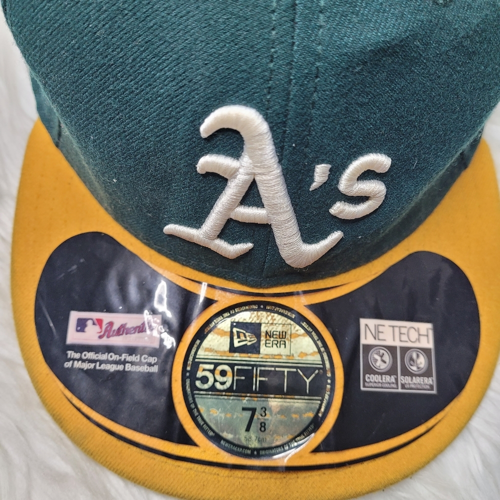 Authentic New Era A's Baseball Cap - image 2